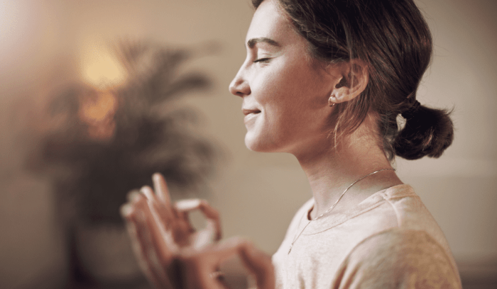 Meditate steps infographic Meditate steps infographic